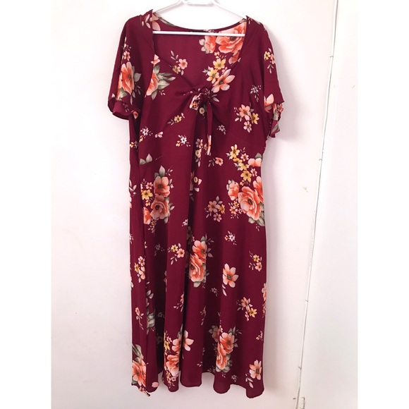 Shein Plus 3X Maxi Dress - Picture 3 of 4